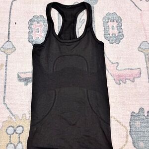 lululemon athletica Black Swiftly Racerback Tank Top